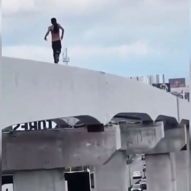 Hombre corriendo
