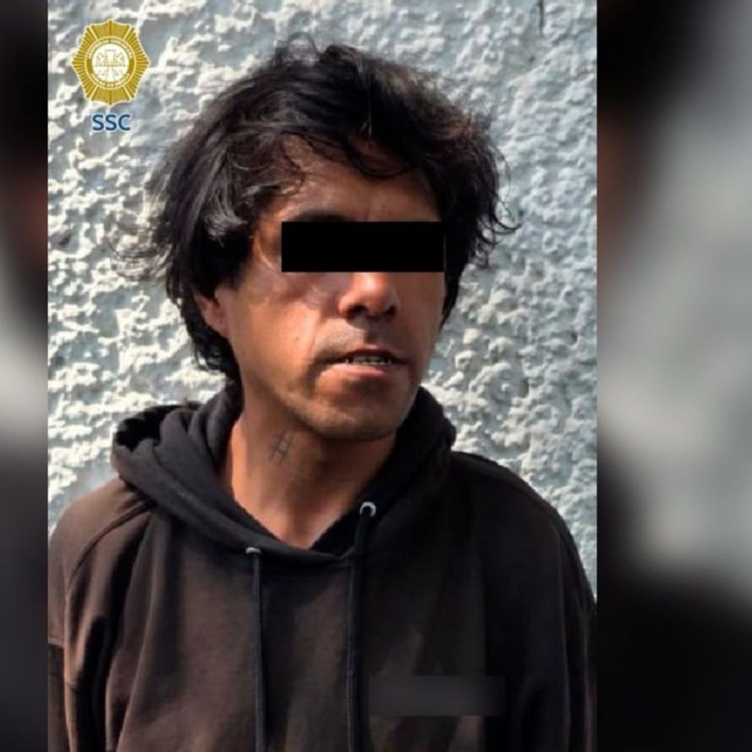 Sujeto detenido por golpear a persona en Iztacalco