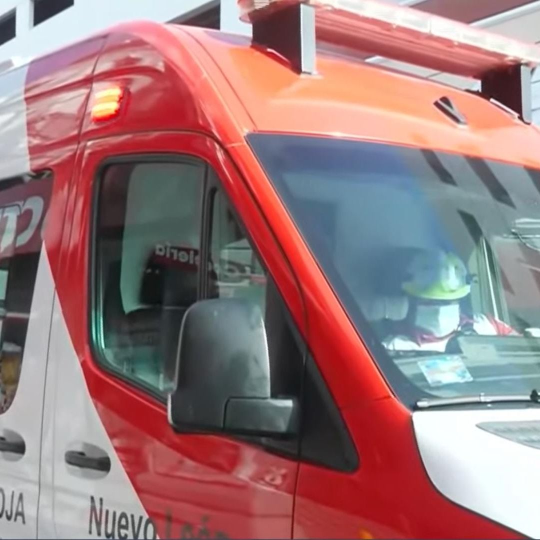 Hombre fue ayudado por autoridades de la Cruz Roja