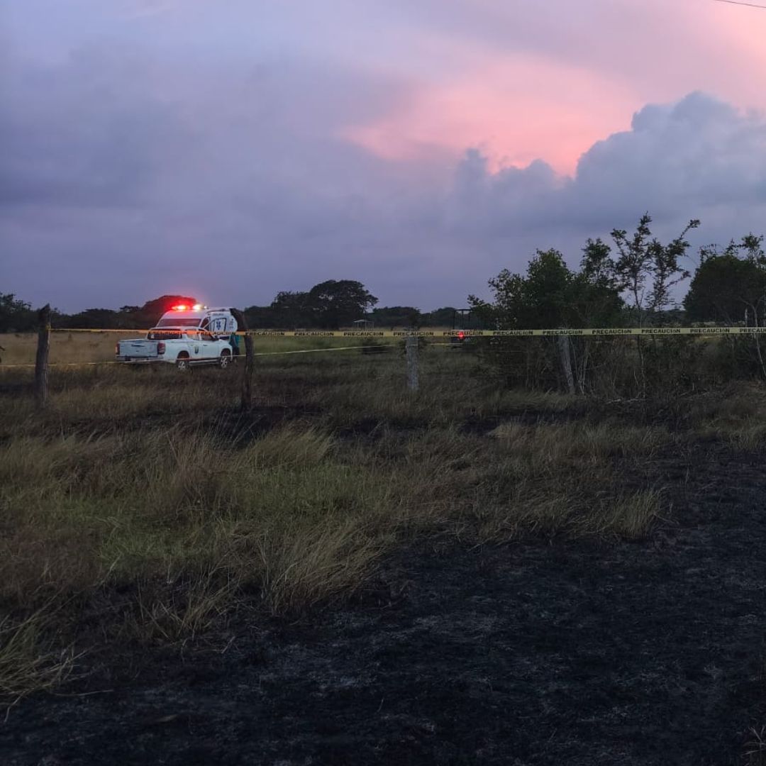 Hombre Muere Durante Quema de Pastizal en Tamiahua, al Norte de Veracruz