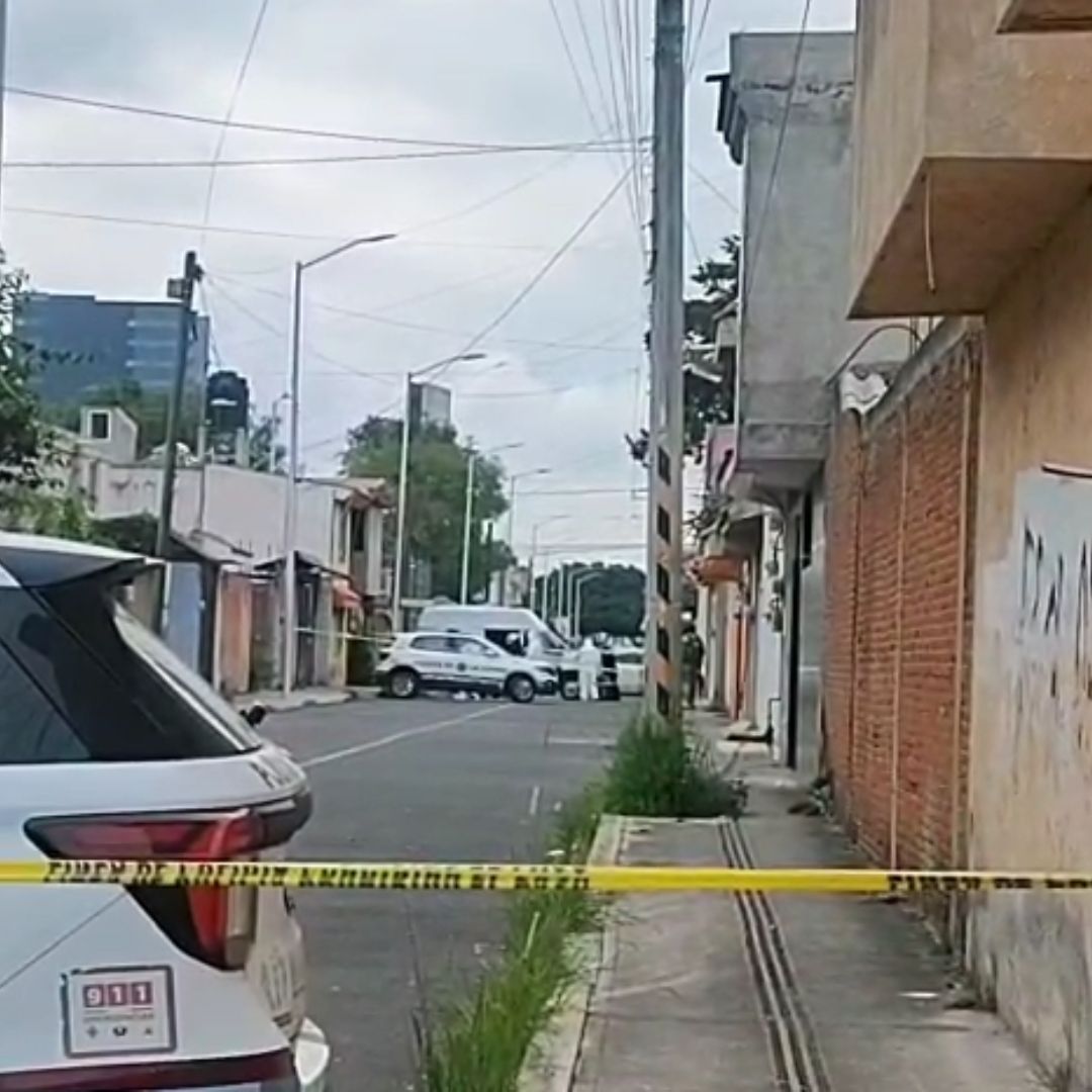 La víctima portaba casco de ciclista.