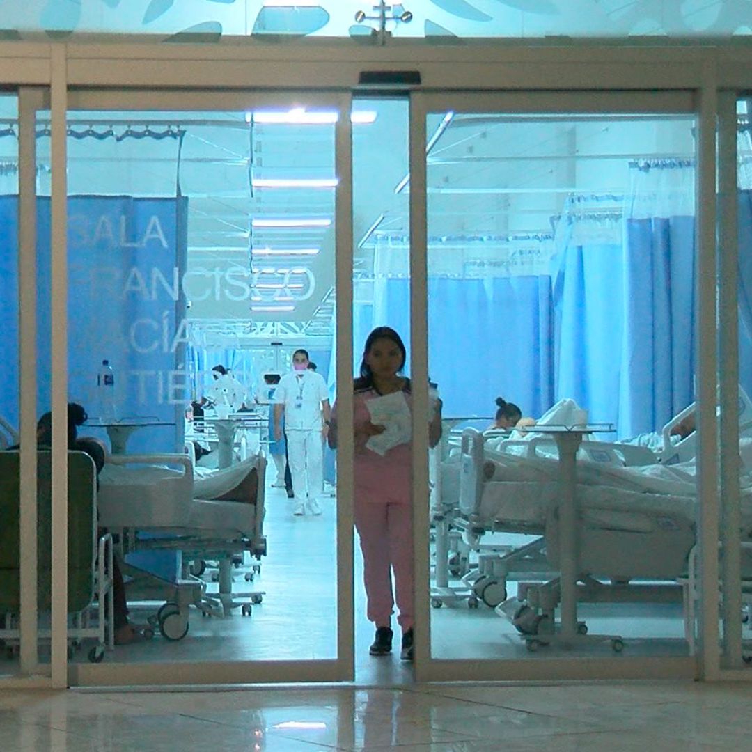 Sala de emergencia en Hospital Civil Guadalajara
