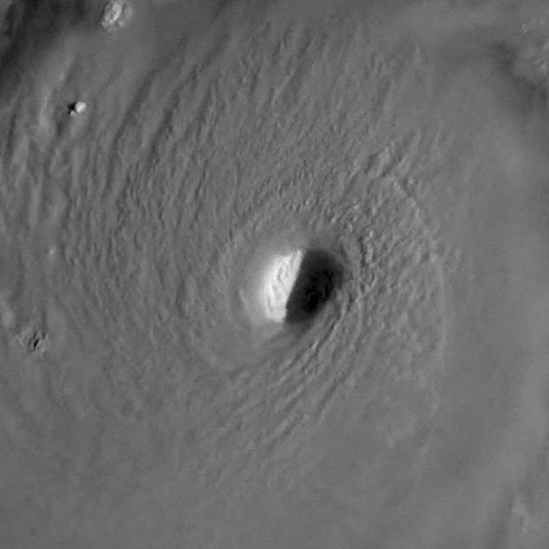 El huracán Polo sobre el océano Pacífico el 25 de septiembre de 2026. Foto: CIRA | NOAA, vía Reuters