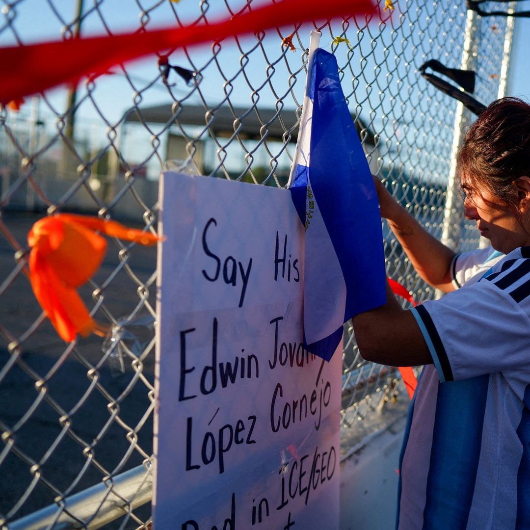 Protesta por muerte de Edwin López-Cornejo