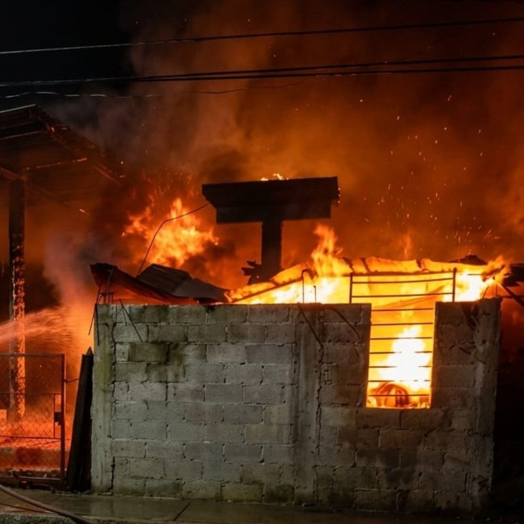Se incendia vivienda en Gutiérrez Zamora