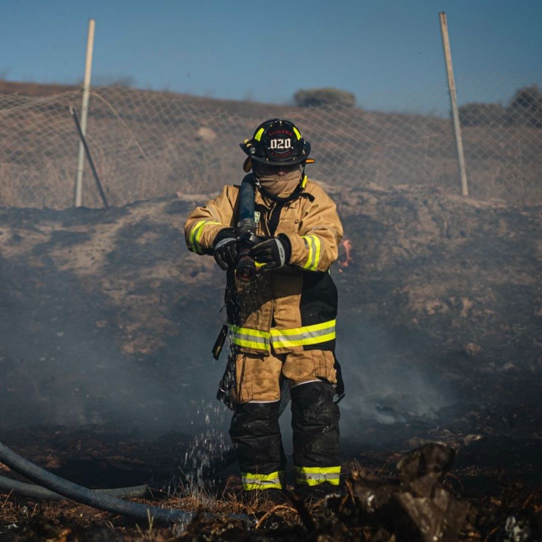 Más de 200 Hectáreas Afectadas Durante Incendios en Tijuana, Baja California