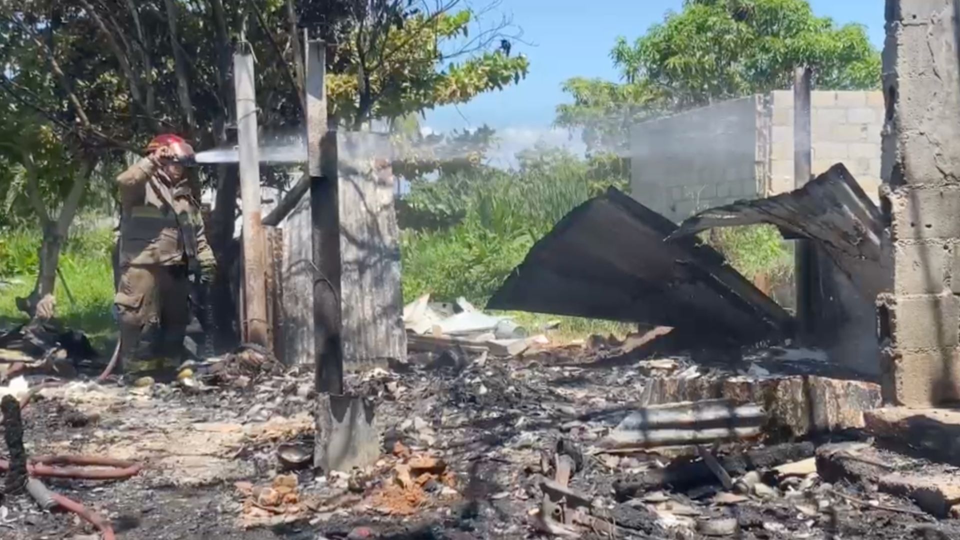 Incendio en Coatzacoalcos