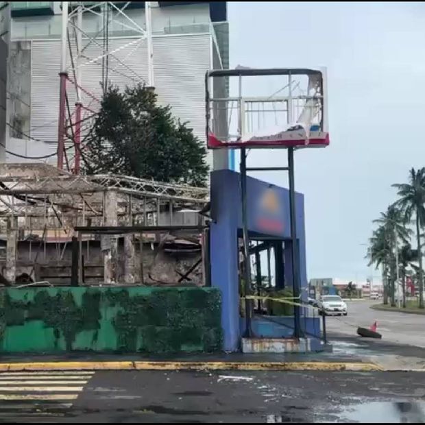 Incendio Consume Restaurante de Mariscos en Boca del Río, Veracruz