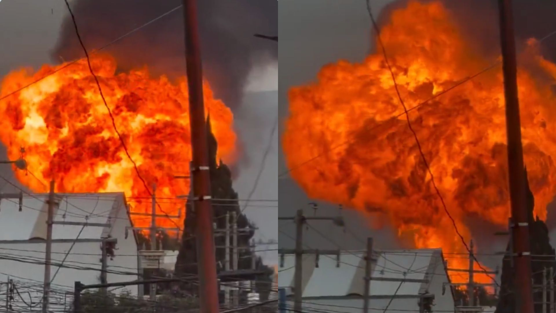 Incendio en Tepeaca, Puebla.