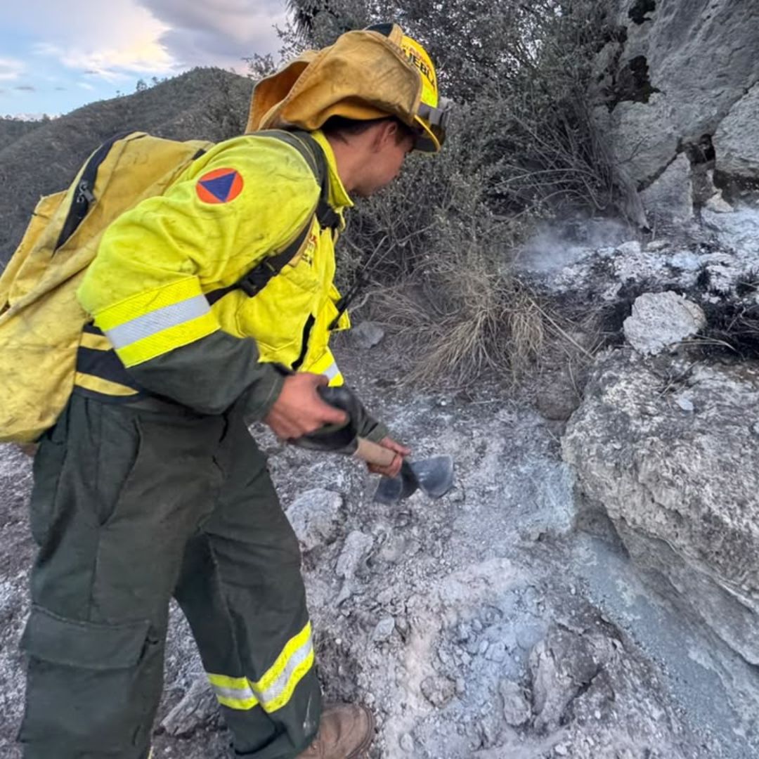 Incendio Forestal Cerro de la Ventana Venustiano Carranza San Nicolás Buenos Aires Puebla