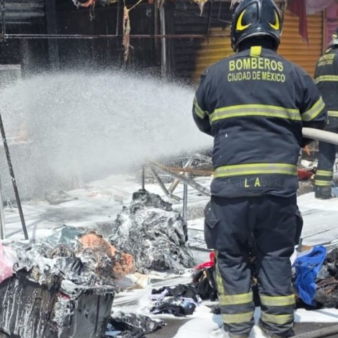 El incendio paradero Santa Marta en Iztapalapa provocó pánico
