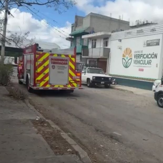 Casa se incendia en Tehuacán.