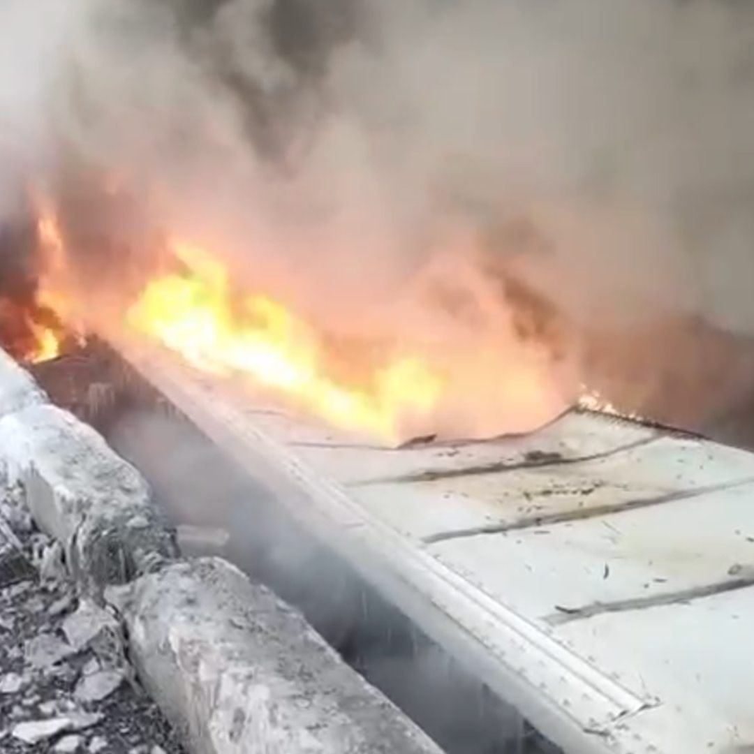 Incendio de Trailer