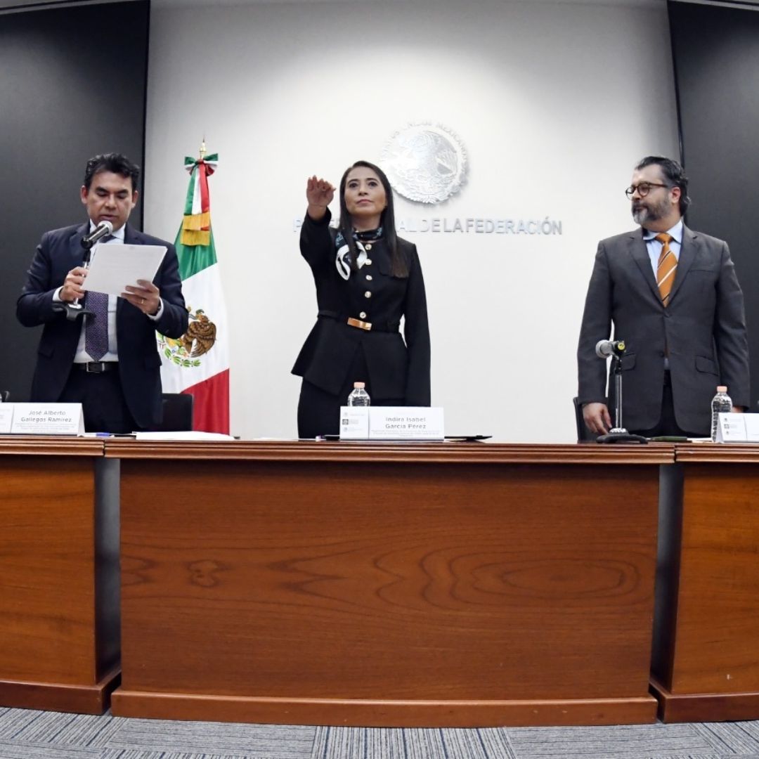 Indira García Pérez Asume Presidencia de la Autoridad Garante del Poder Judicial