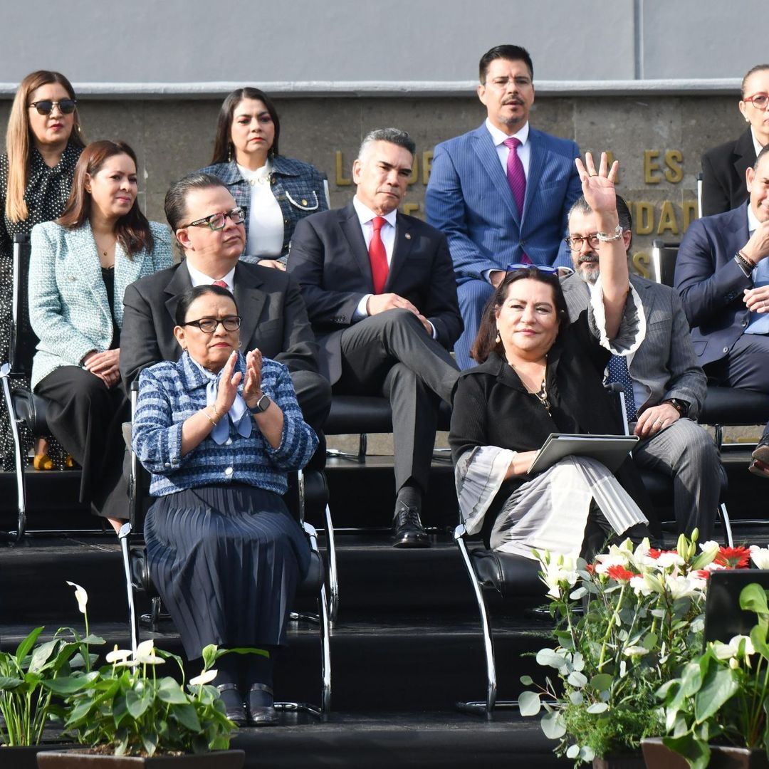 Ceremonia por inicio de proceso electoral 2026-2027