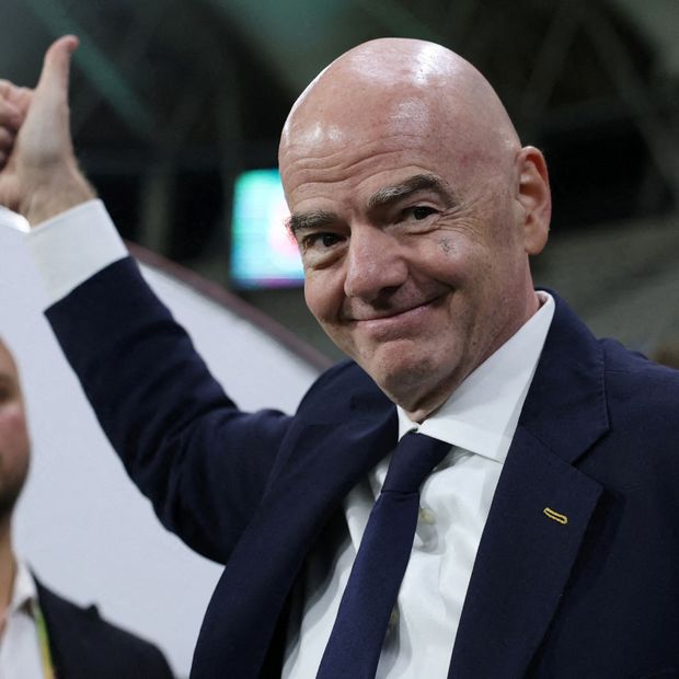 El presidente de la FIFA, Gianni Infantino