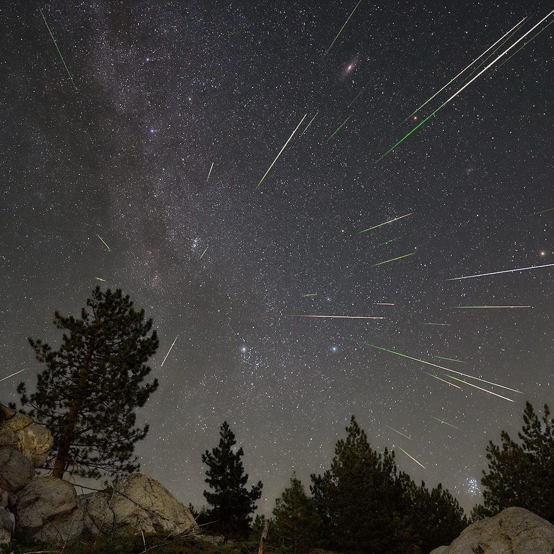Lluvia de estrellas Perseidas