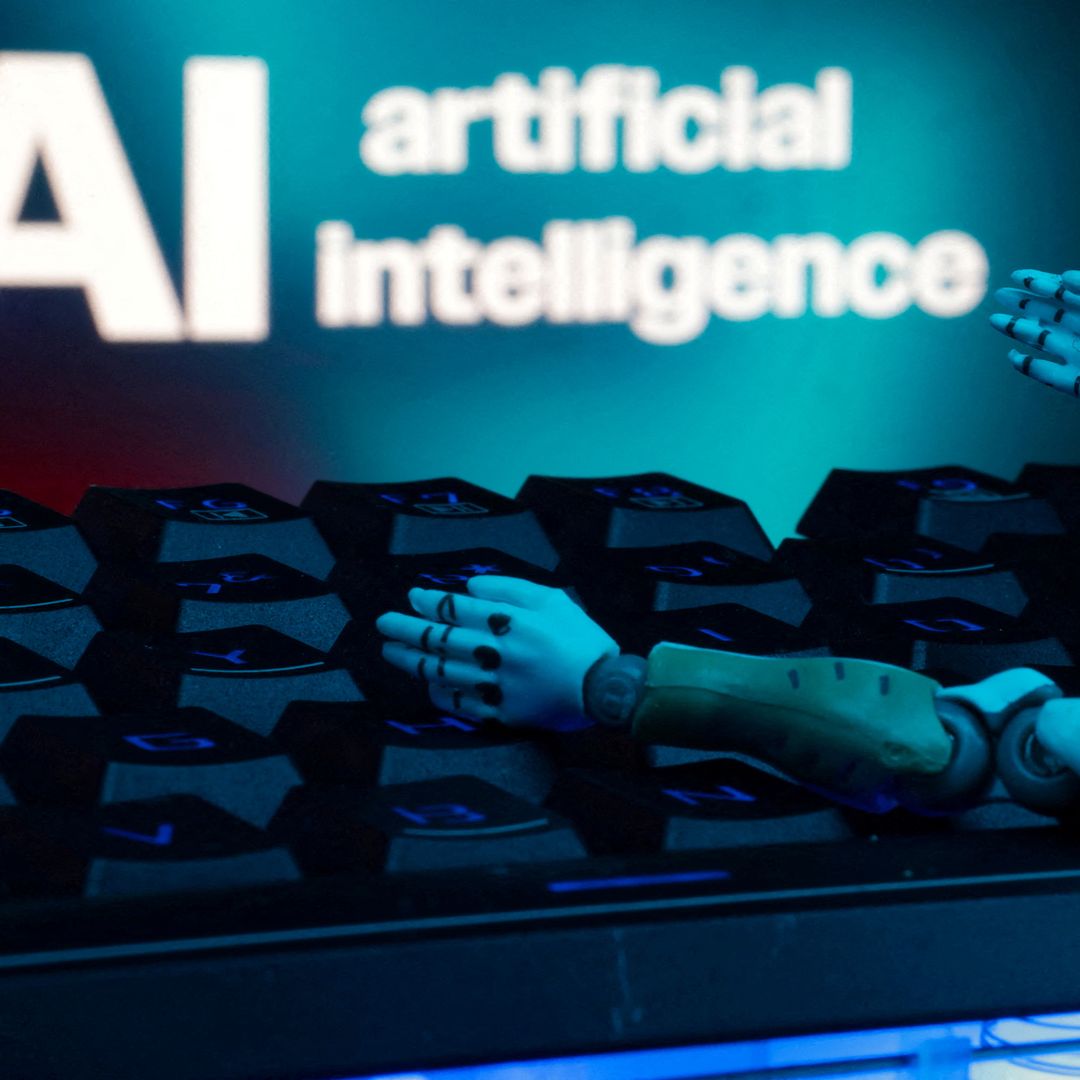 Teclado de computadora con inteligencia artificial