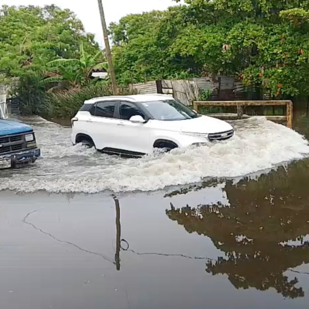 Lluvias en Coatzacoalcos dejan afectaciones
