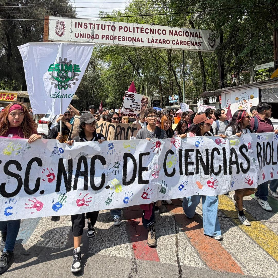 Marcha del IPN, en CDMX