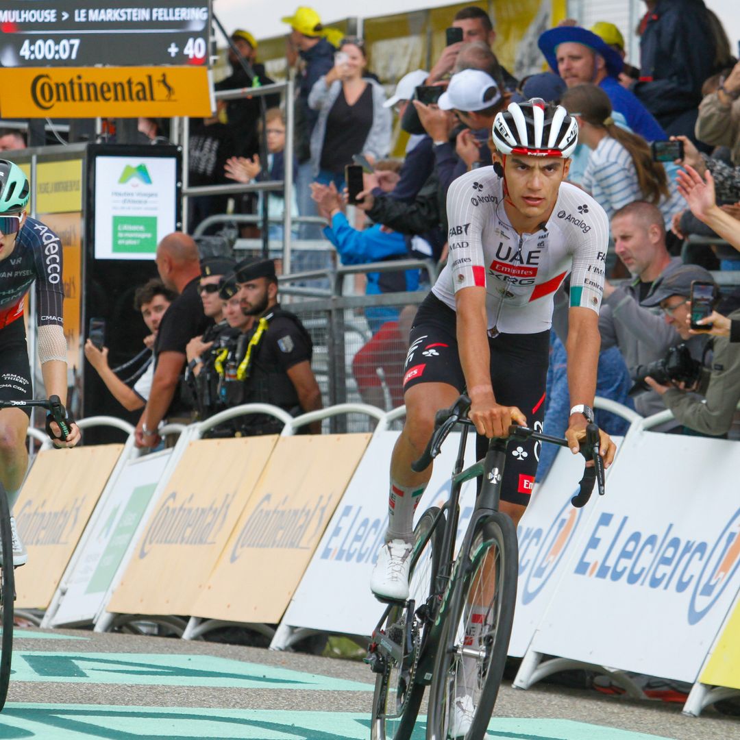 Isaac del Toro en Etapa 14 del Tour de Francia 2026