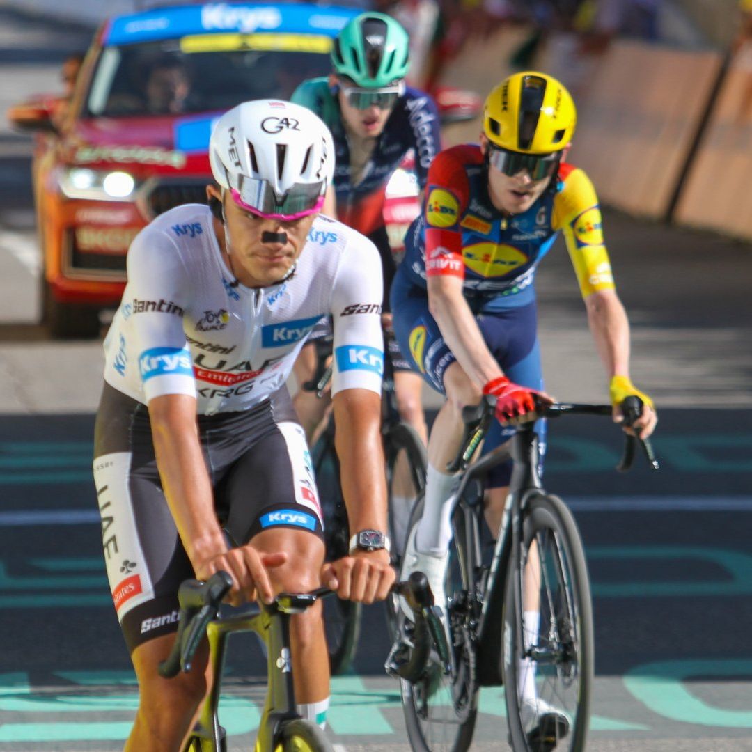 Isaac del Toro en la Etapa 19 del Tour de Francia