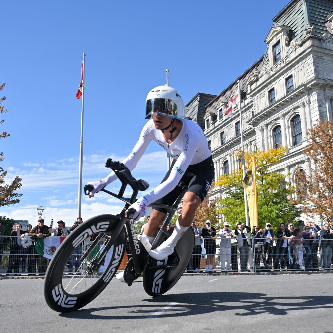 Isaac del Toro en el Mundial de Ciclismo de Montreal 2026