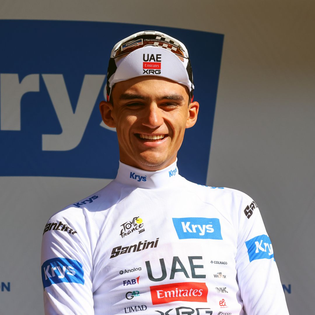 Isaac del Toro en la etapa 19 del Tour de Francia 2026