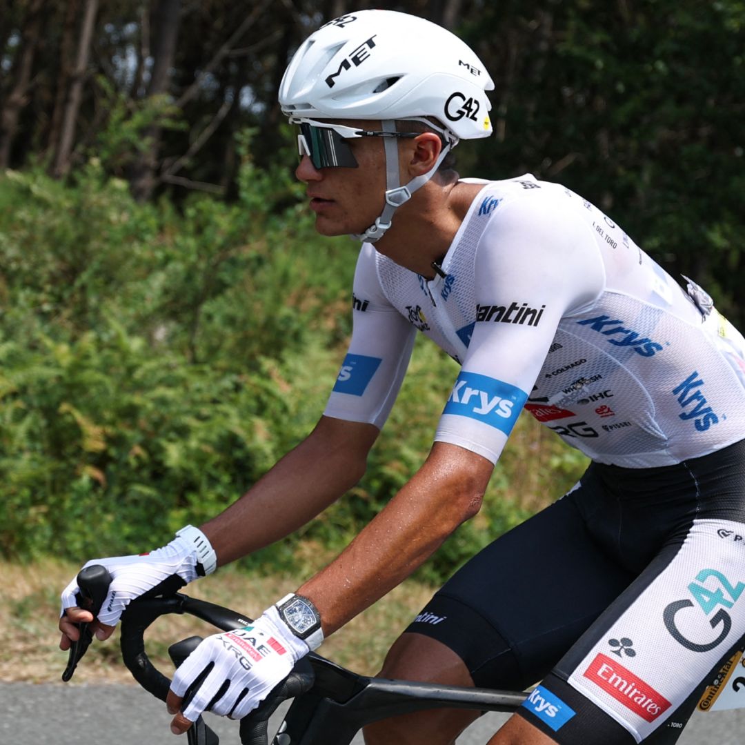 Isaac del Toro, ciclista del UAE Team Emirates