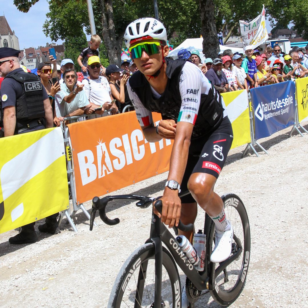 Issac del Toro en la etapa 13 del Tour de Francia 2026
