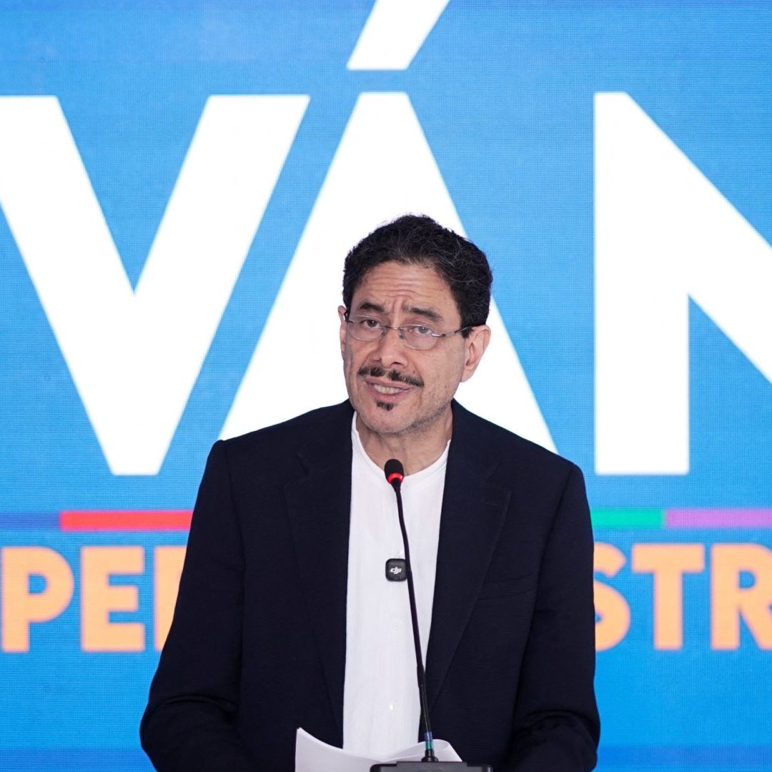 El candidato de izquierda Iván Cepeda
