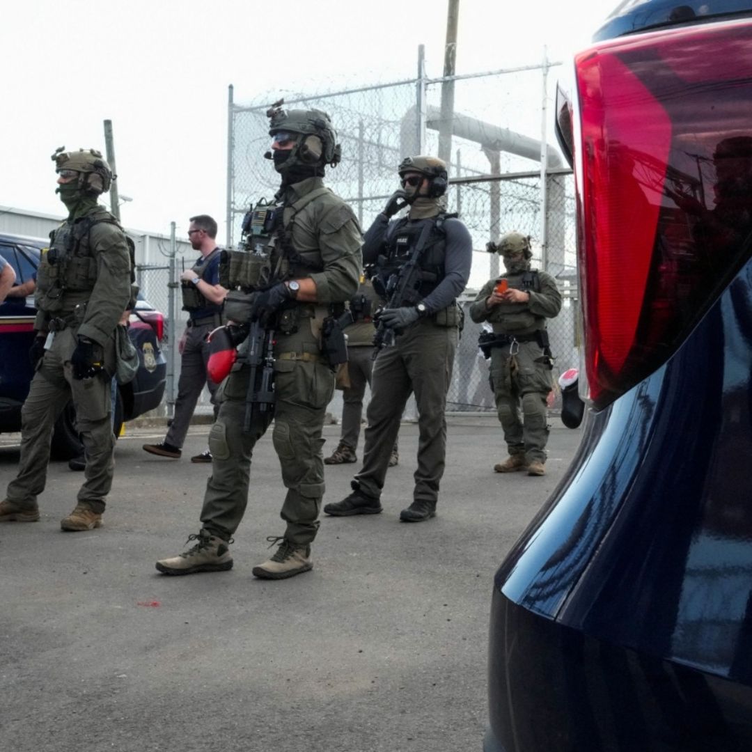 Karina Brucio fue detenida por agentes de ICE cuando viajaba en auto con su hija