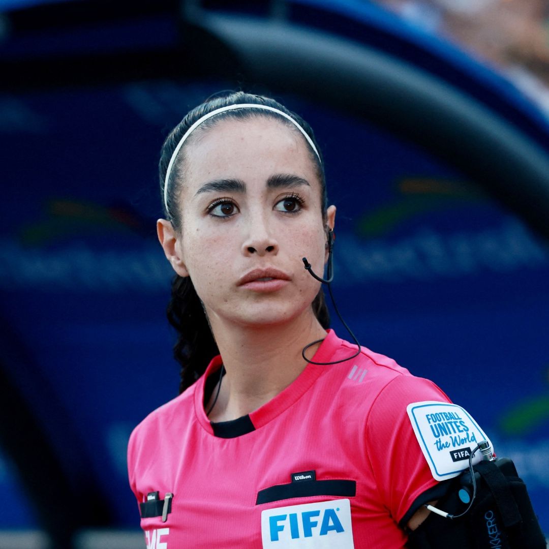 La árbitra mexicana Katia Itzel García