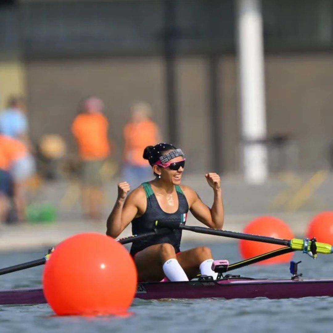 Kenia Lechuga es la competidora de remo más premiada en la historia del deporte mexicano.