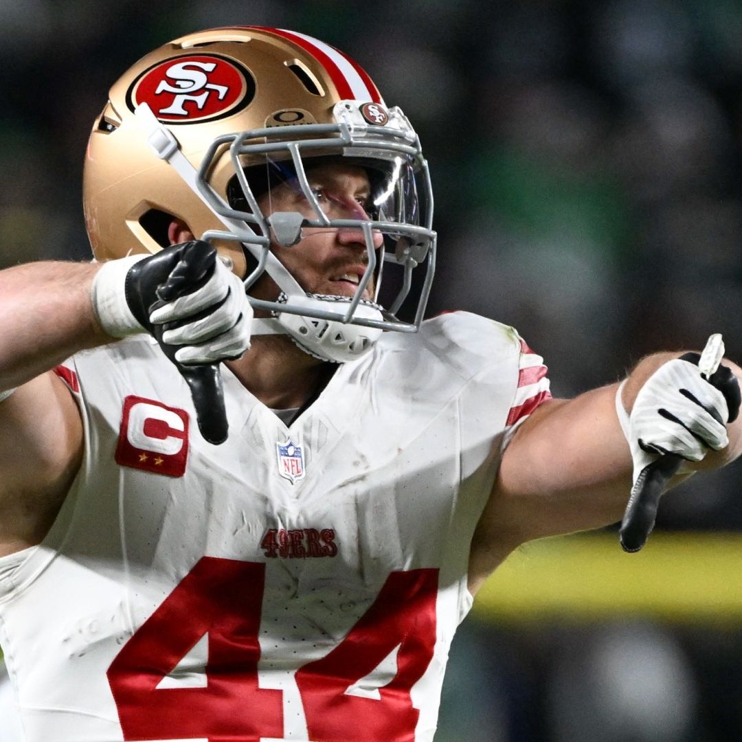 Kyle Juszczyk, de los 49ers, hizo una peculiar celebración ante los Delfines de Miami