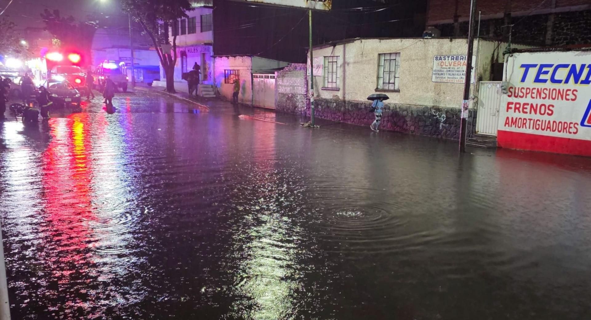 Ya se han registrado severas inundaciones en esta temporada en el sur de la CDMX.