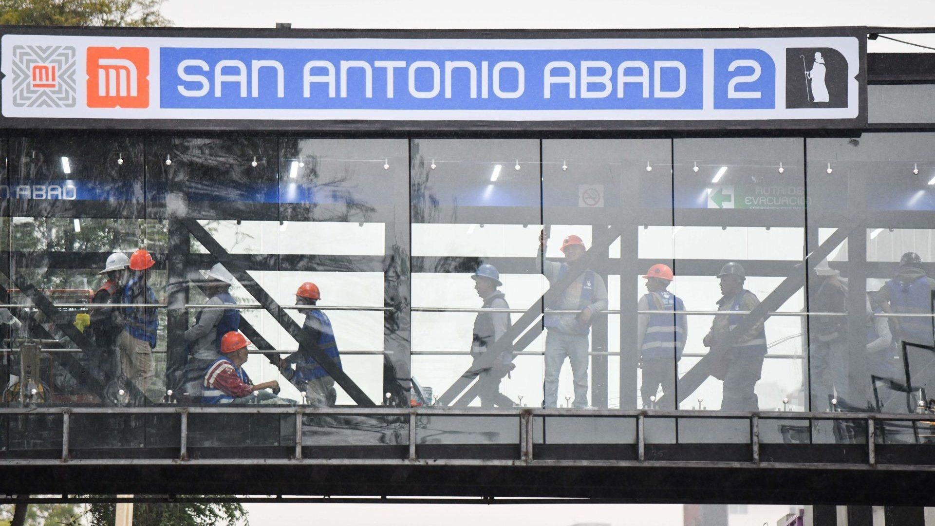 Trabajos en la Línea 2 del Metro