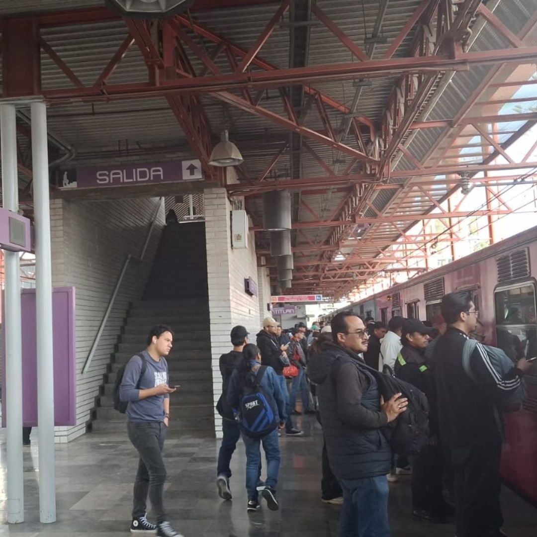 La Línea A del Metro CDMX no brinda servicio en varias estaciones
