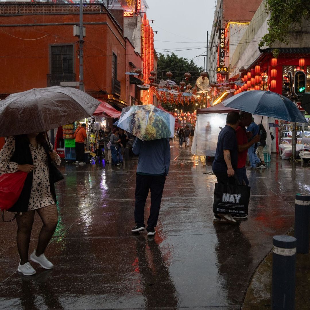 Lluvia en la CDMX