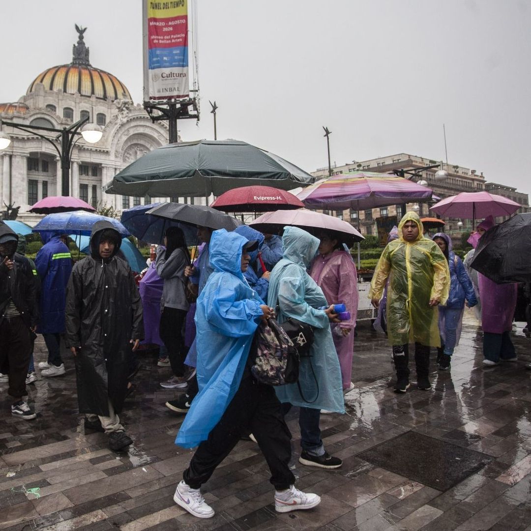 Lluvia en CDMX el 5 de julio de 2026, en partido México vs Inglaterra