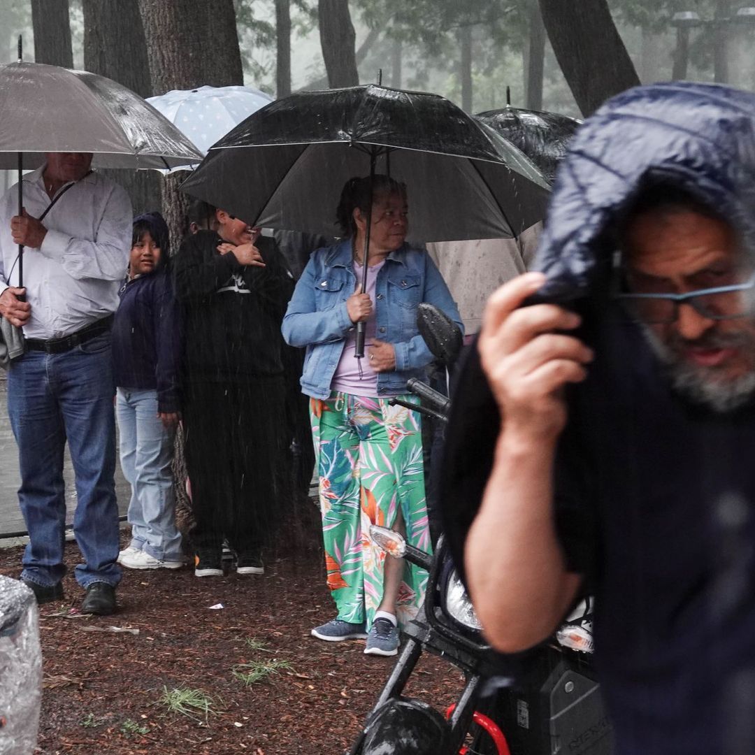 Lluvia en Ciudad de México