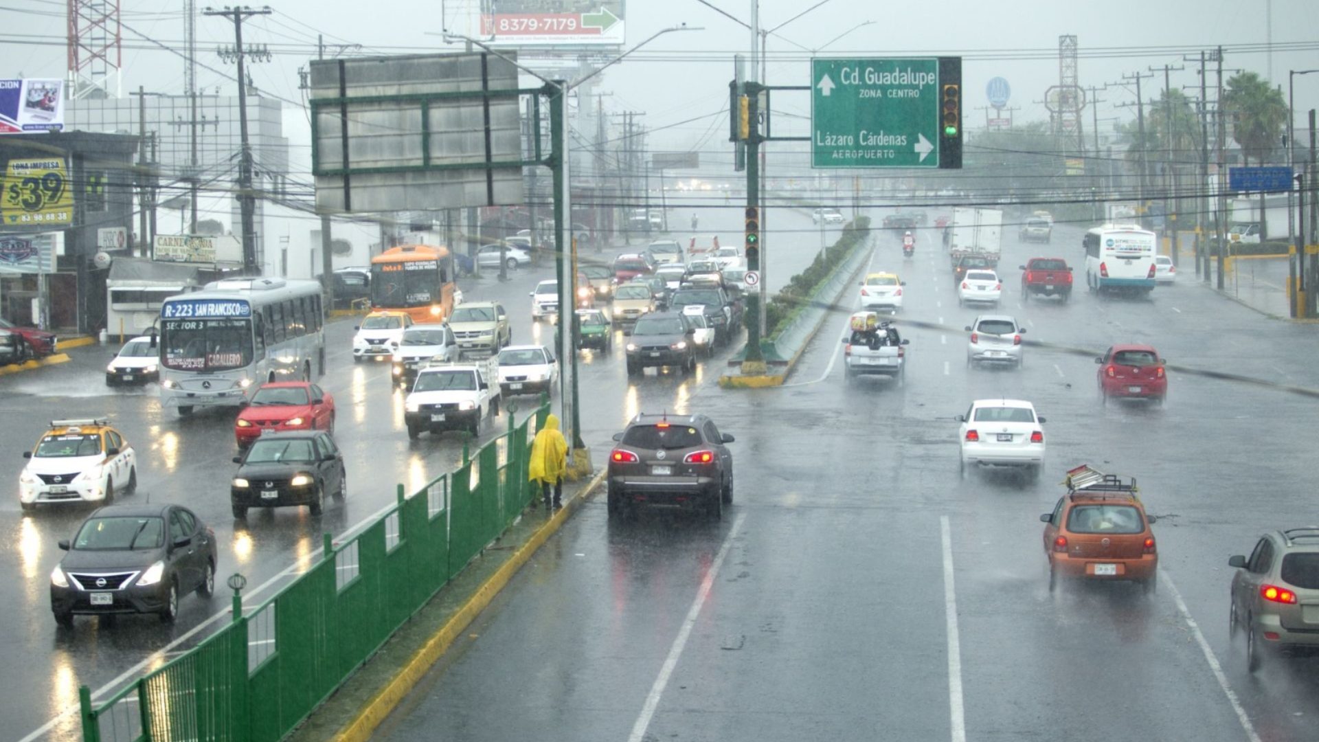 Lluvias en Monterrey, NL