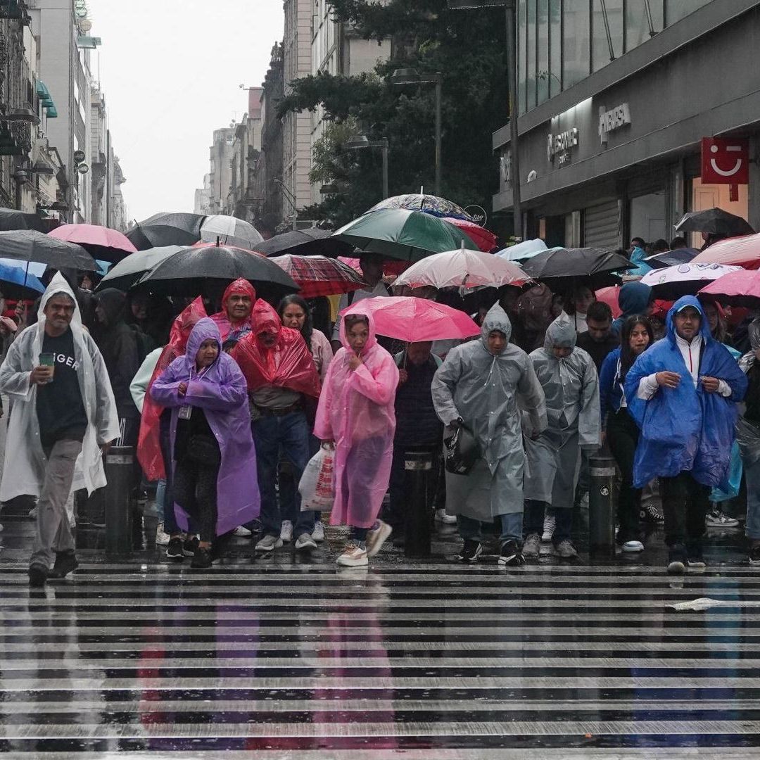 Lluvia en la CDMX