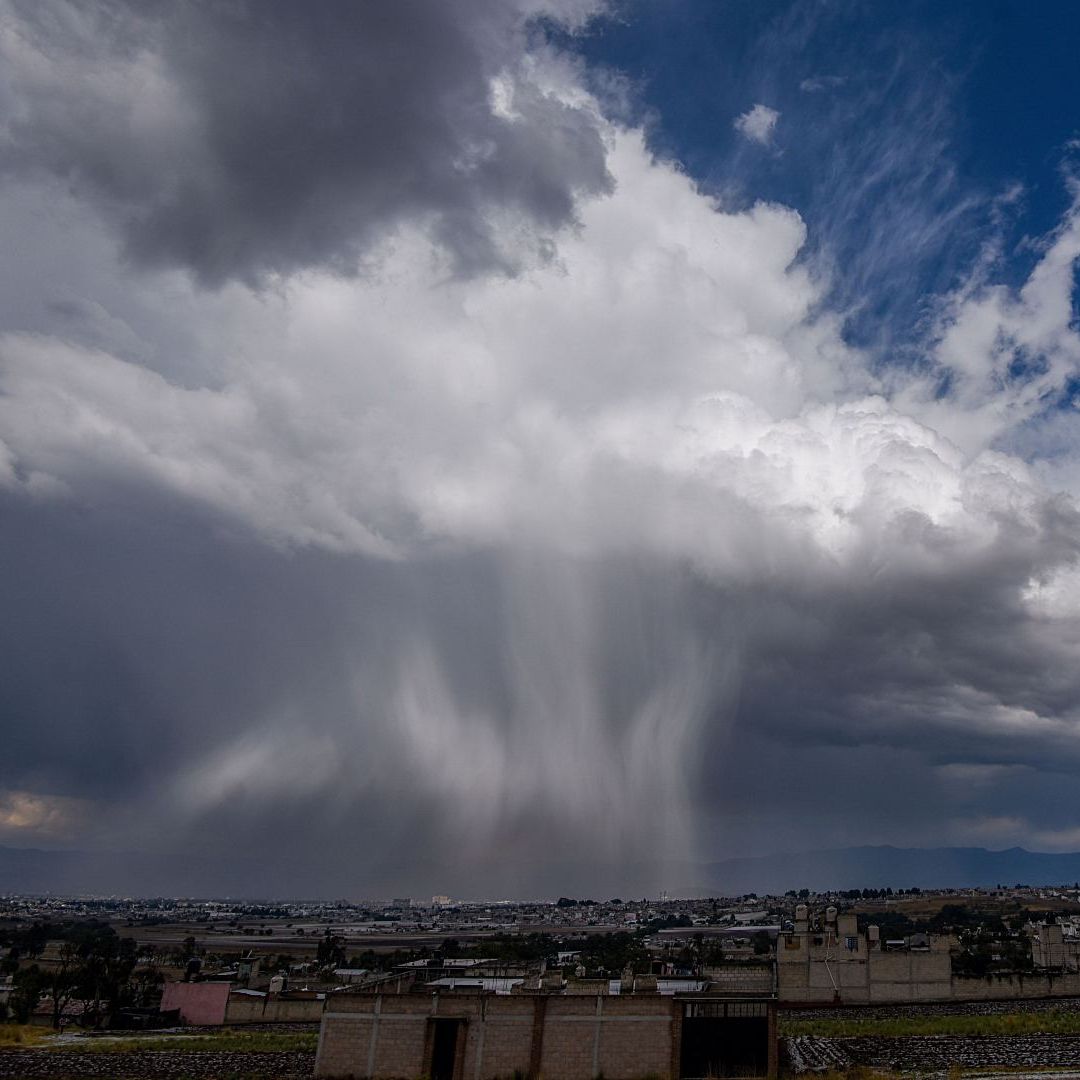 Valle de Toluca azotado por tormenta con granizo en marzo 2026. Foto: Cuartoscuro | Archivo