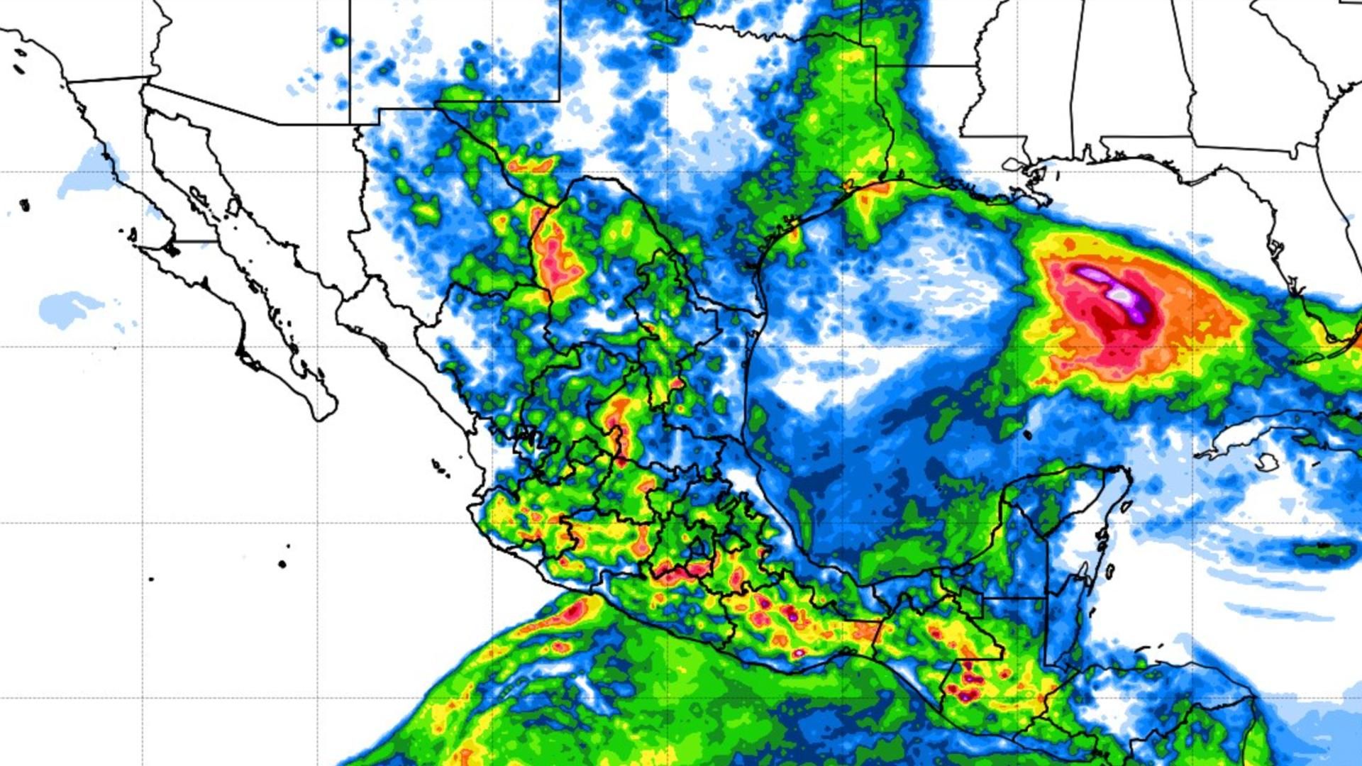 Aviso especial por lluvia en Veracruz