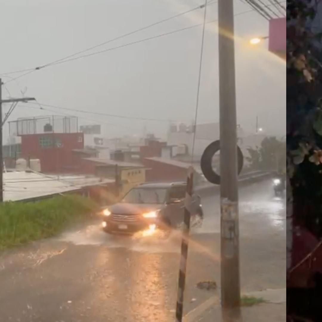 lluvia en Xalapa