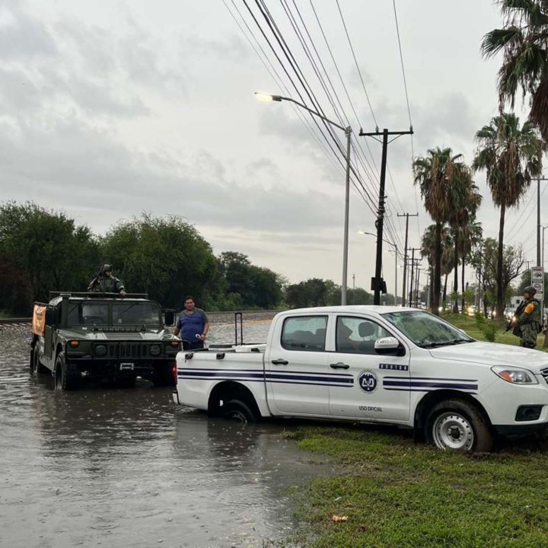 Ejército Mexicano inspecciona zonas de riesgo en Nuevo León