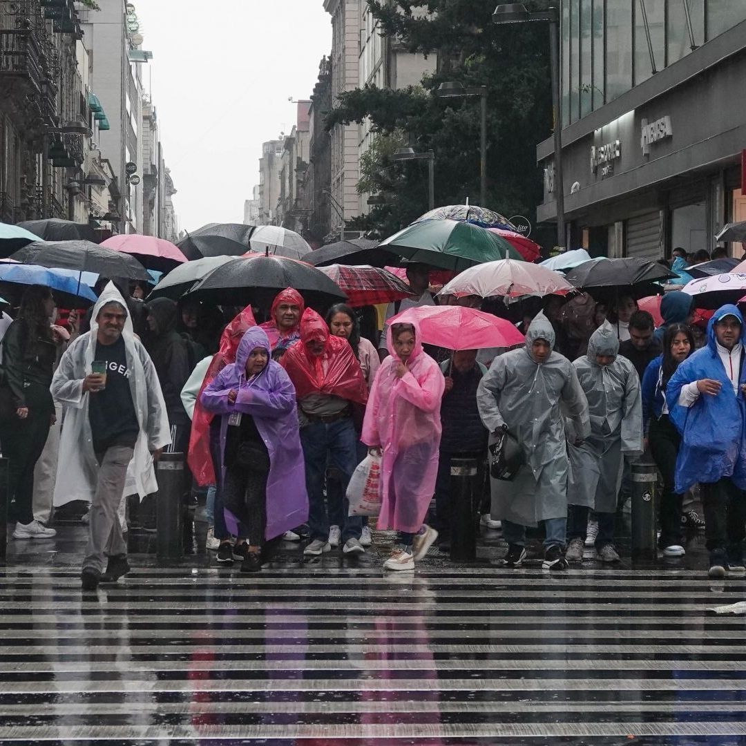Lluvia en CDMX el 7 de junio 2026