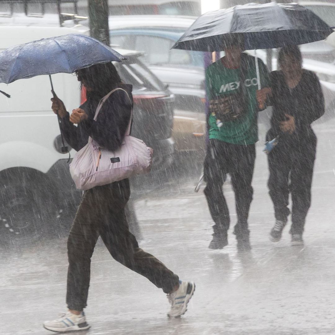 Lluvia intensa en la Ciudad de México el 12 de julio 2026. Foto: Cuartoscuro | Archivo