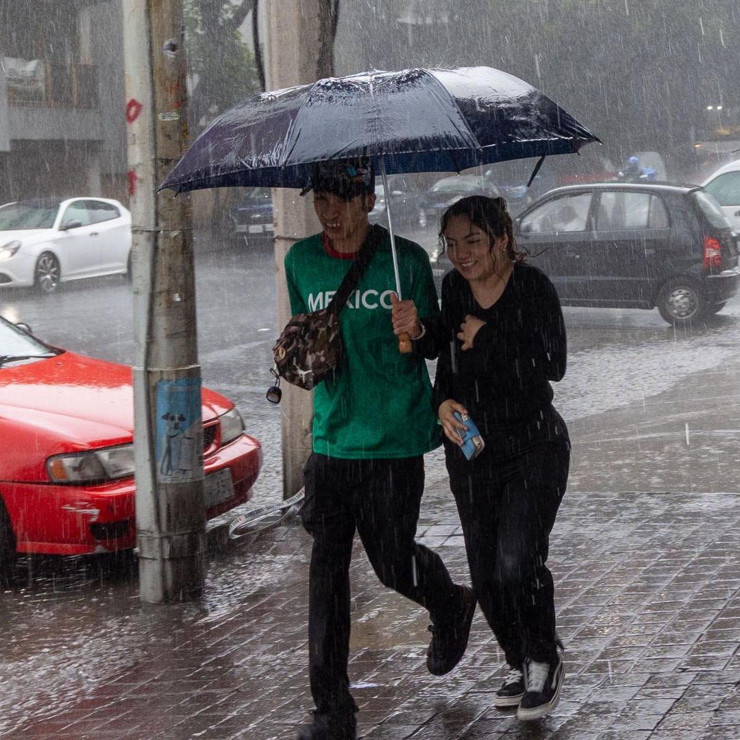 Lluvia en la Ciudad de México el 12 de julio 2026. Foto: Cuartoscuro | Archivo